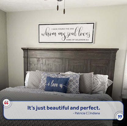 Song Of Solomon 3:4 - I Have Found The One Sign III