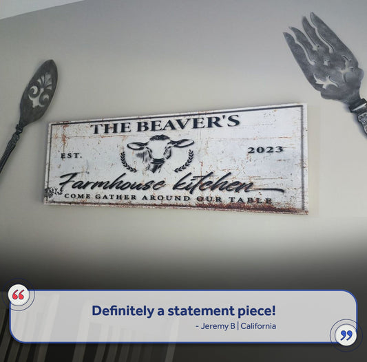 Farmhouse Kitchen Sign