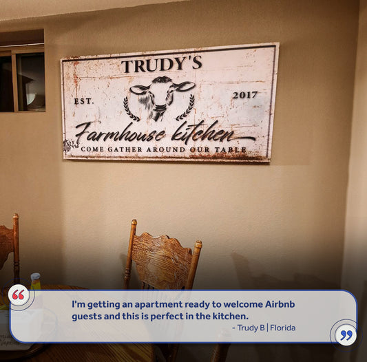 Farmhouse Kitchen Sign