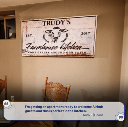 Farmhouse Kitchen Sign