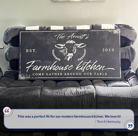Farmhouse Kitchen Sign II