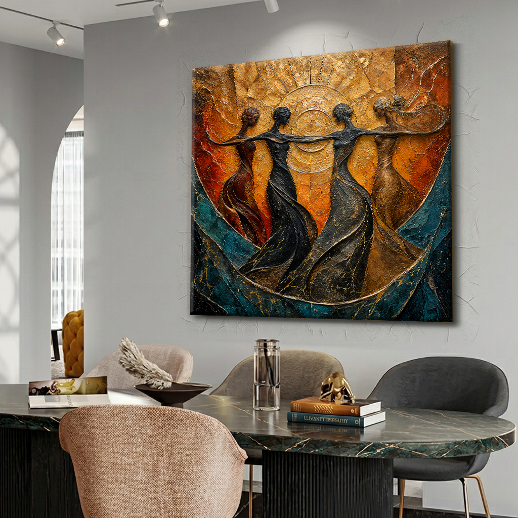 Unity in Harmony Abstract