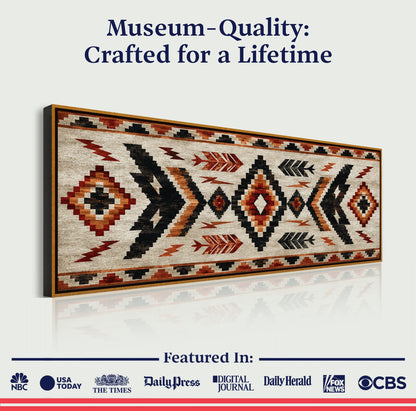 Native Rug Stepped Storm