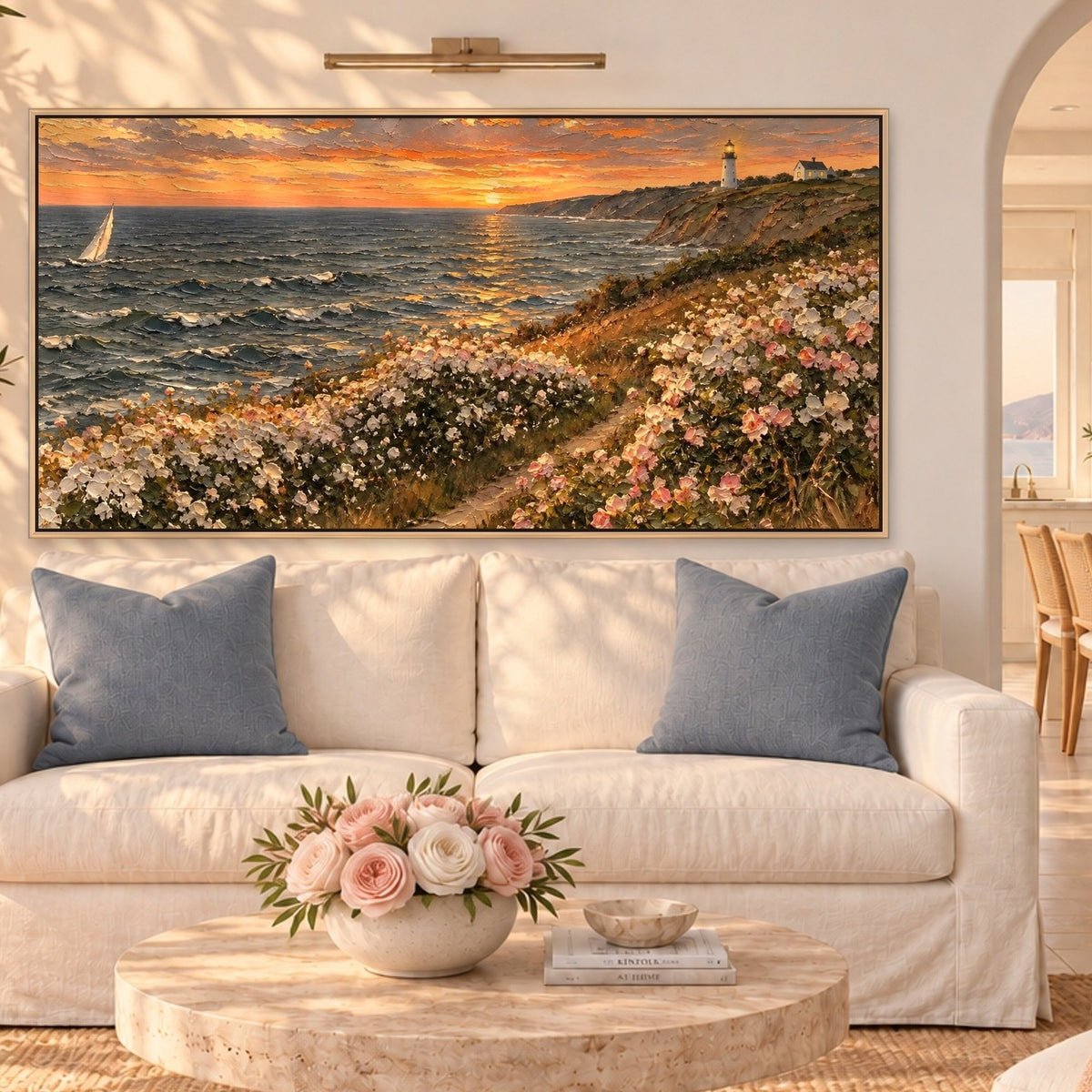 Sunset Cliff Wild Roses