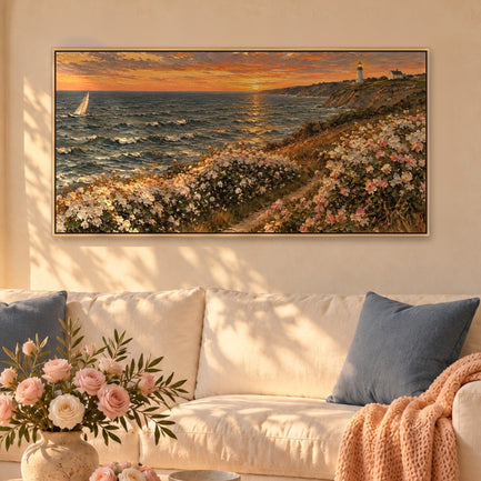 Sunset Cliff Wild Roses