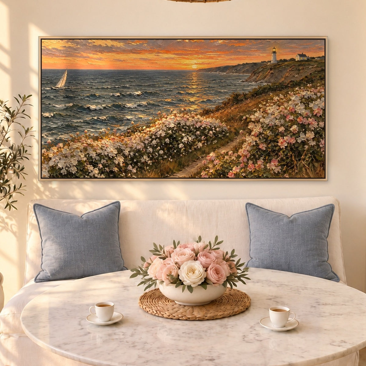 Sunset Cliff Wild Roses