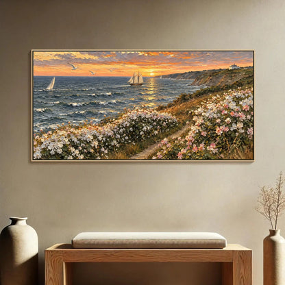 Sunset Cliff Wild Roses II