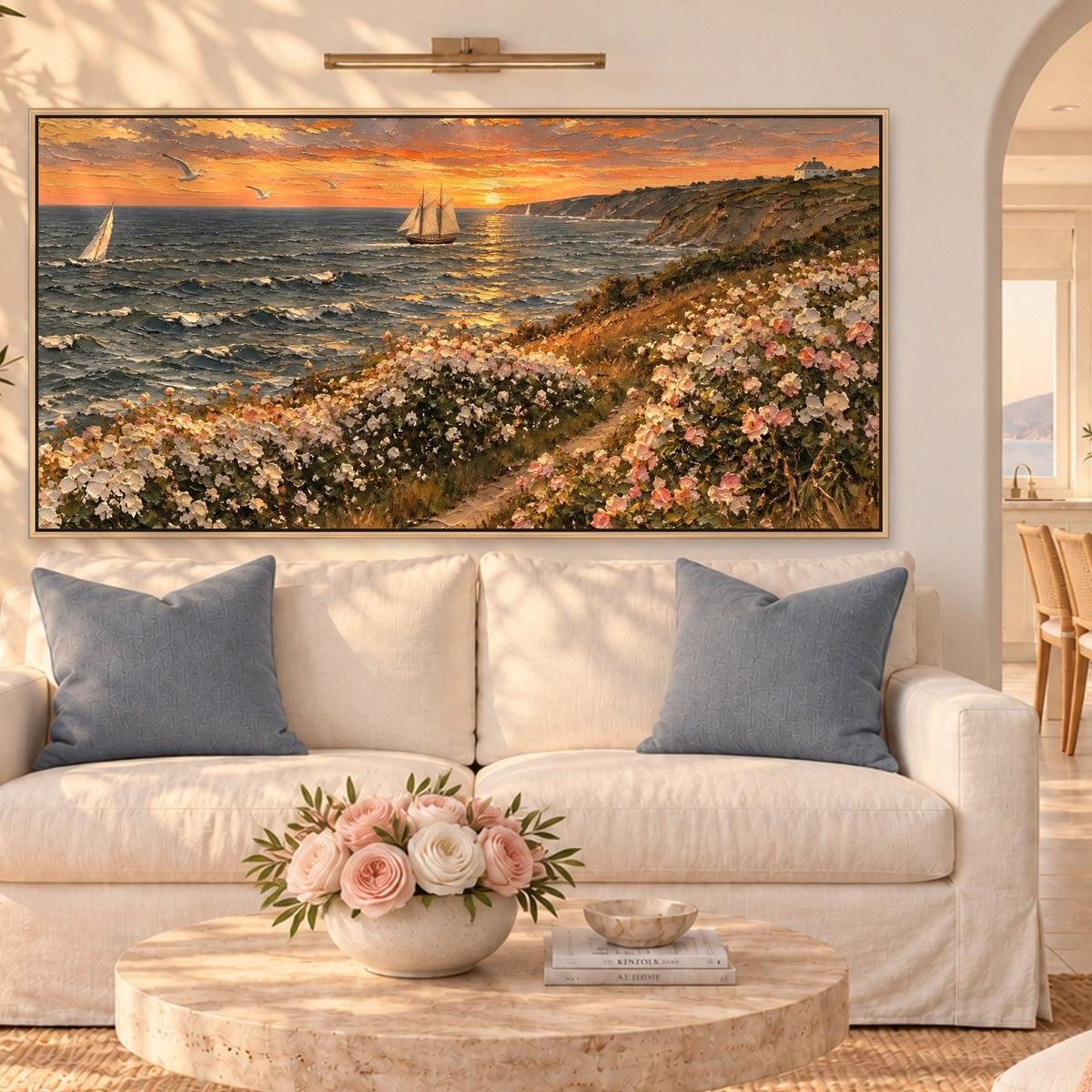 Sunset Cliff Wild Roses II
