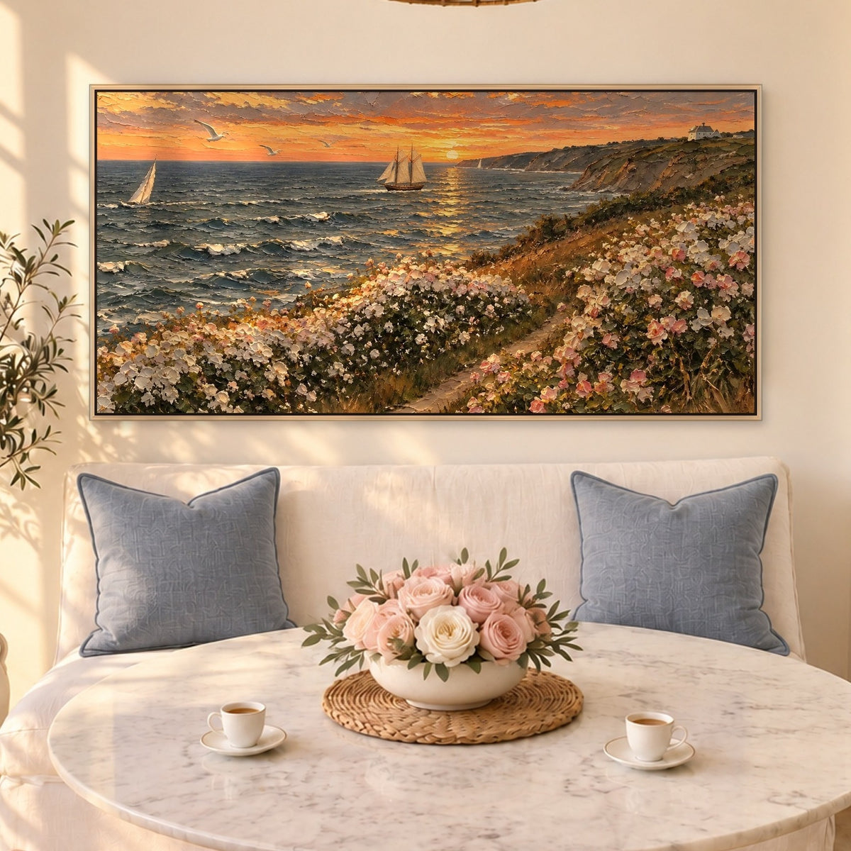 Sunset Cliff Wild Roses II