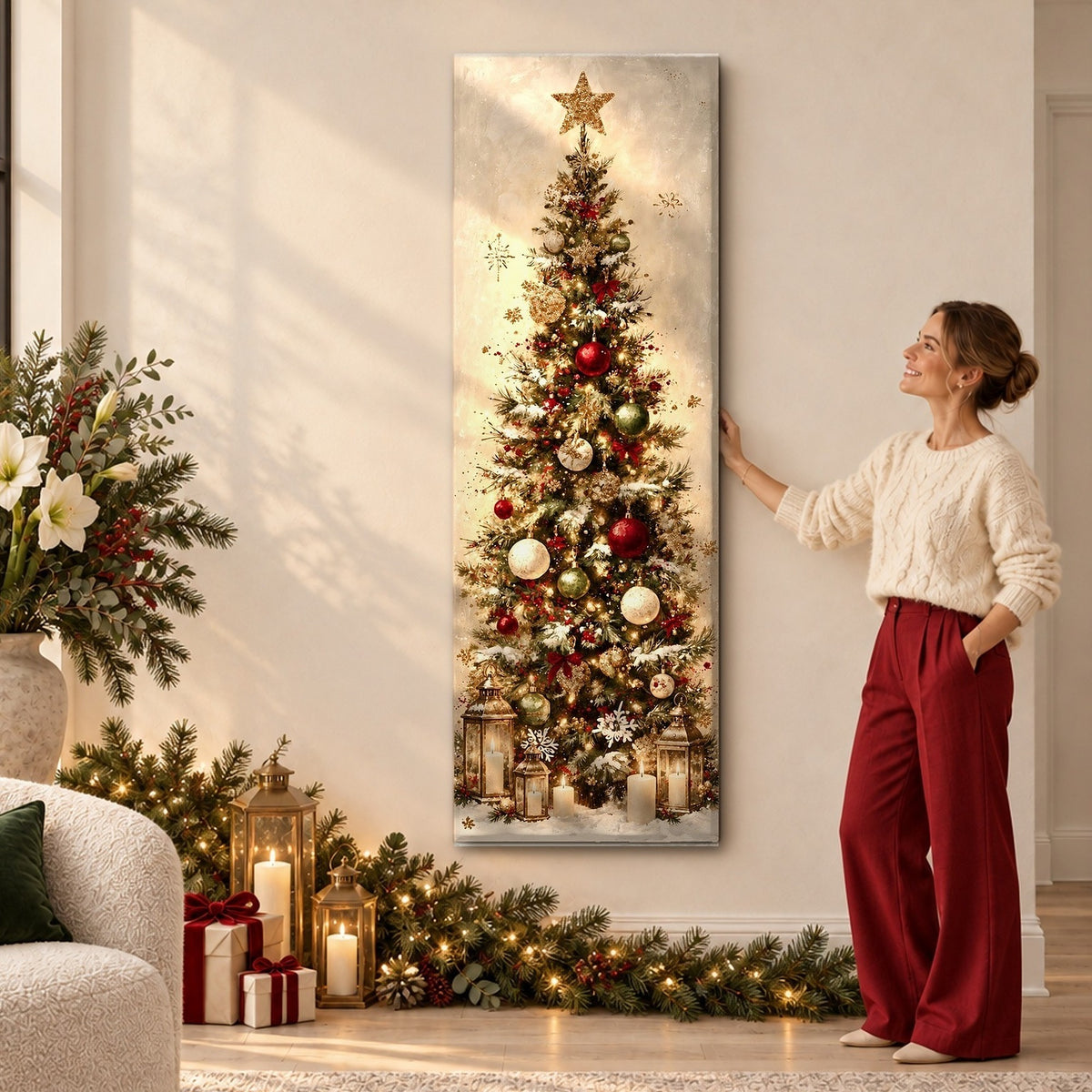 Christmas Eve Tree of Lights