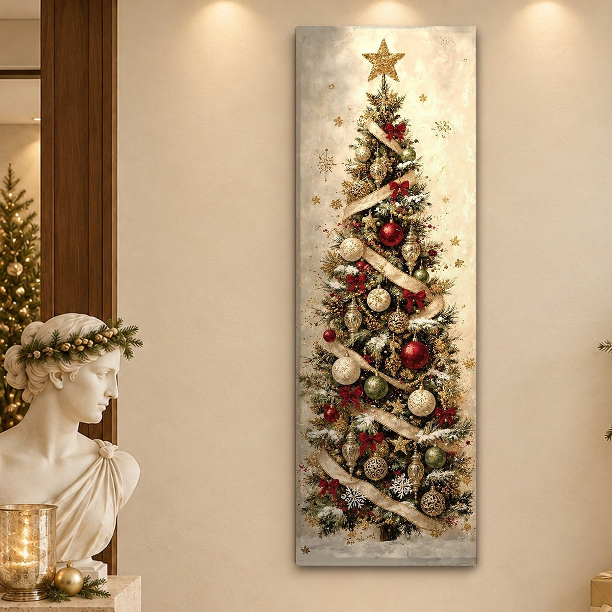 Golden Heirloom Christmas Tree