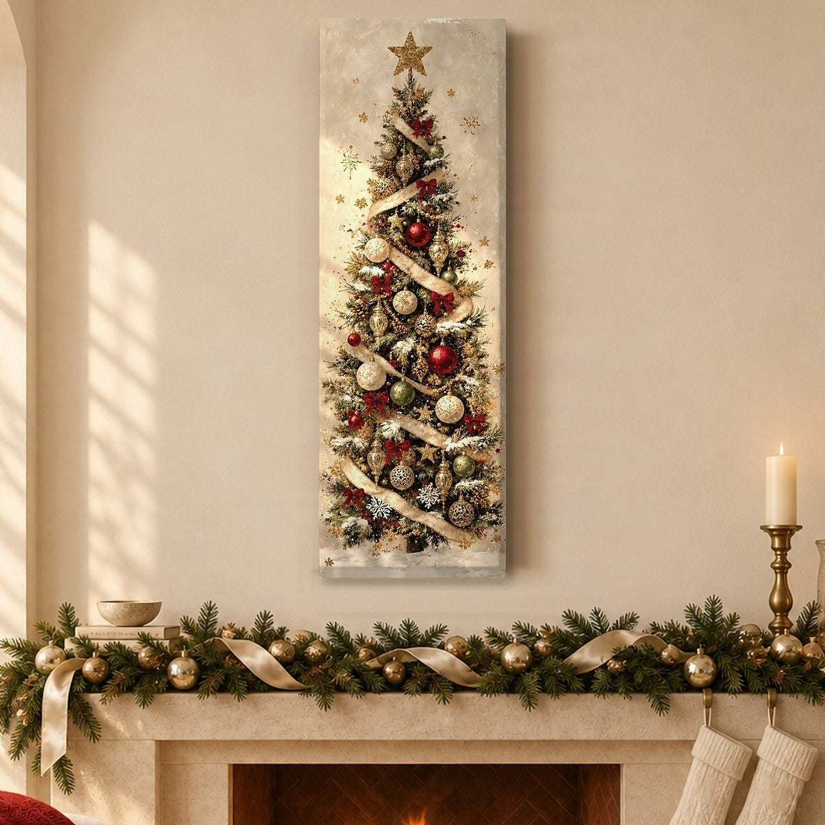 Golden Heirloom Christmas Tree