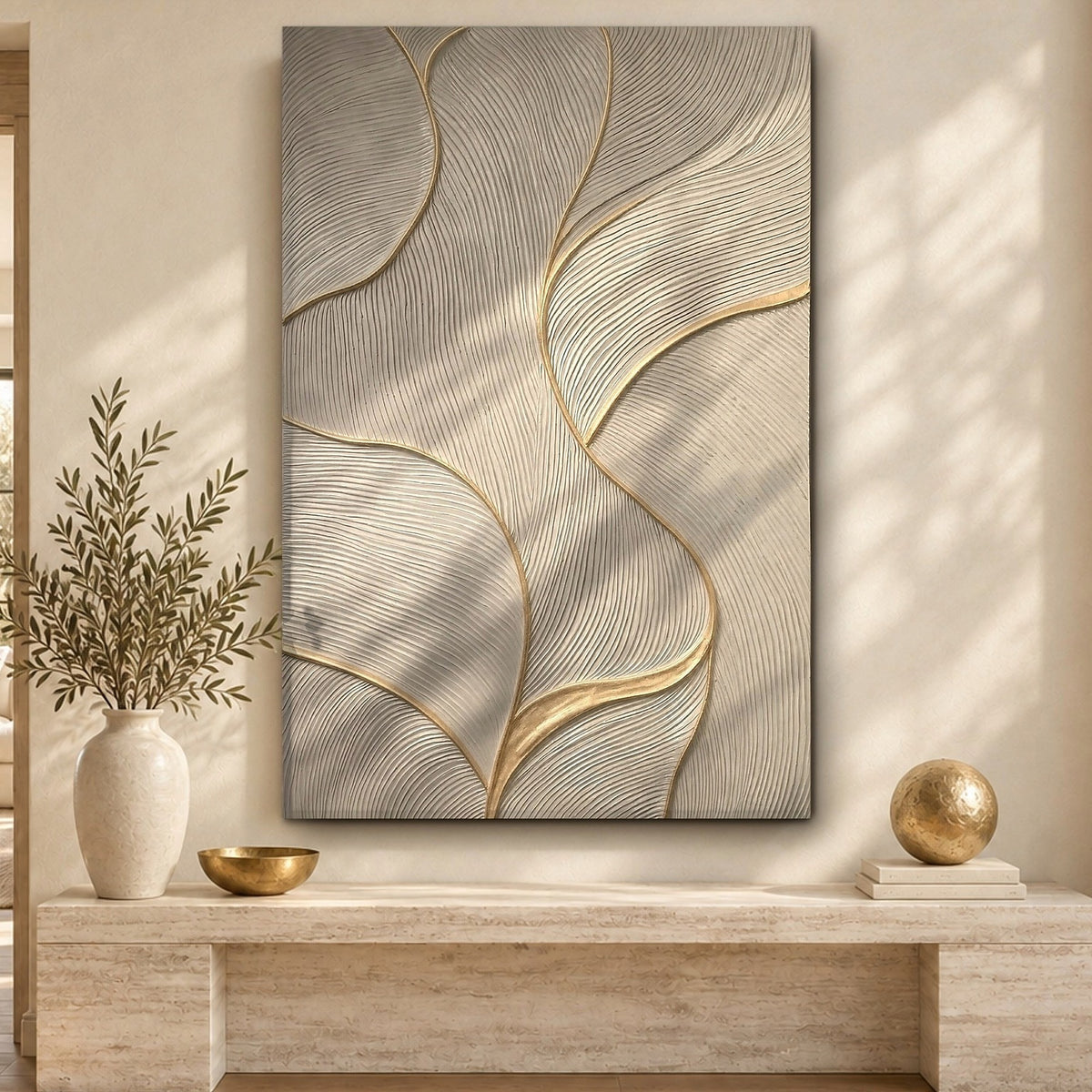 Golden Ribbons of Quiet Grace