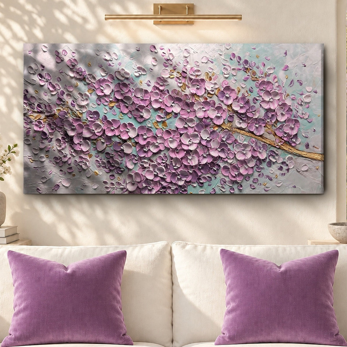 Blossoms on a Golden Branch