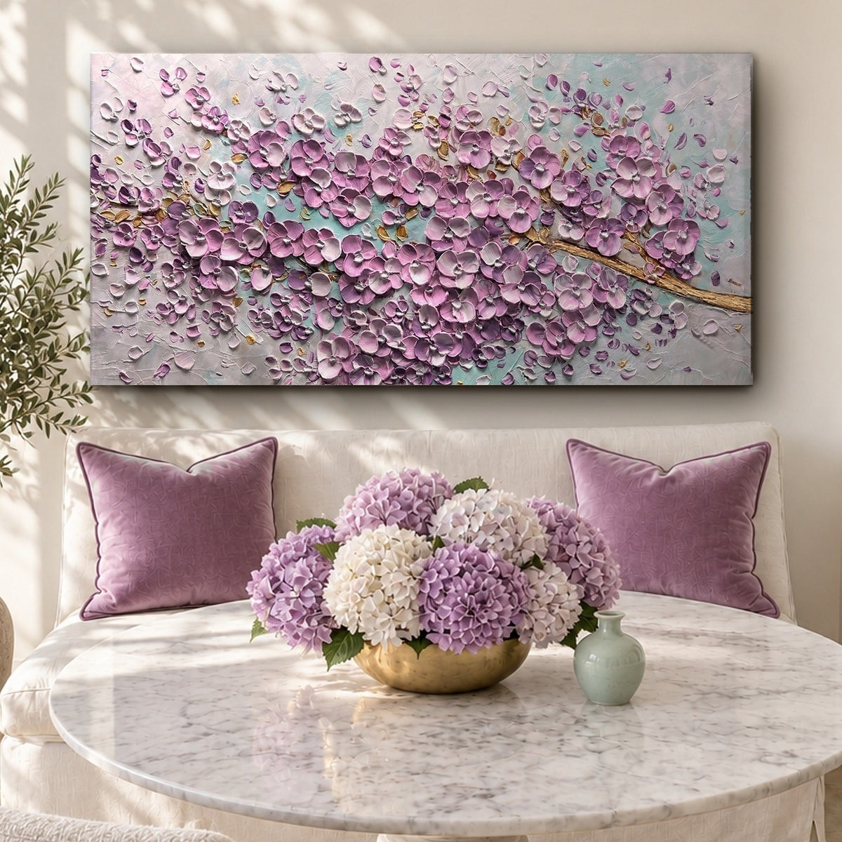 Blossoms on a Golden Branch