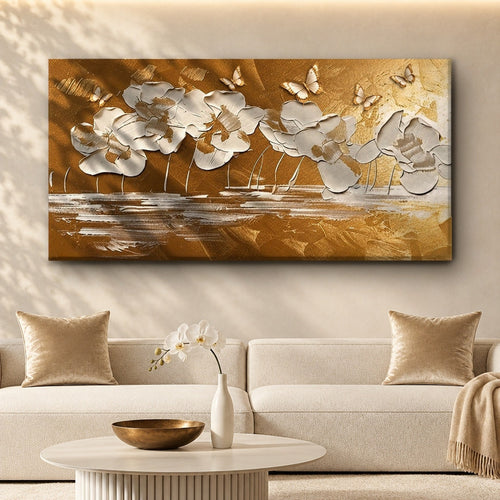 Butterflies Dancing in Golden Light