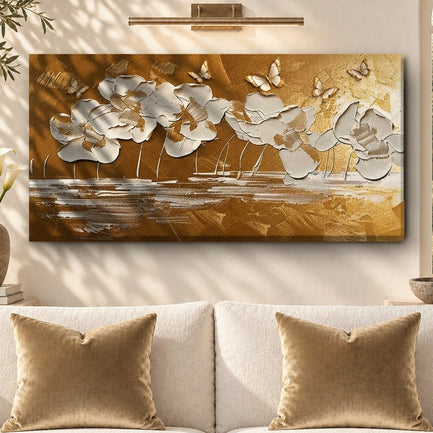 Butterflies Dancing in Golden Light