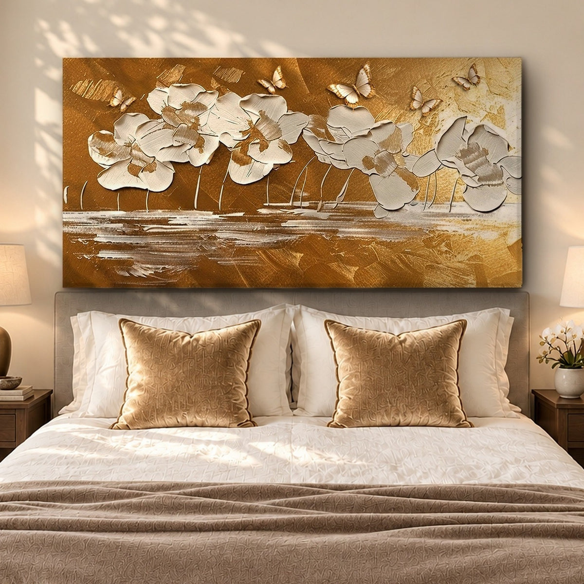 Butterflies Dancing in Golden Light