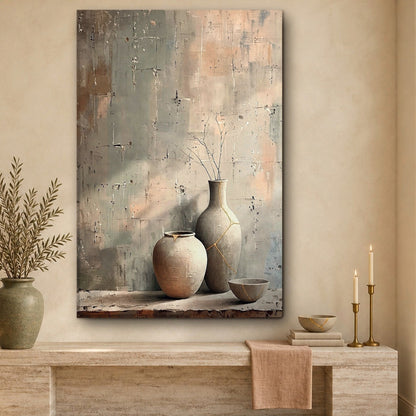 Kintsugi Vessels of Quiet Beauty