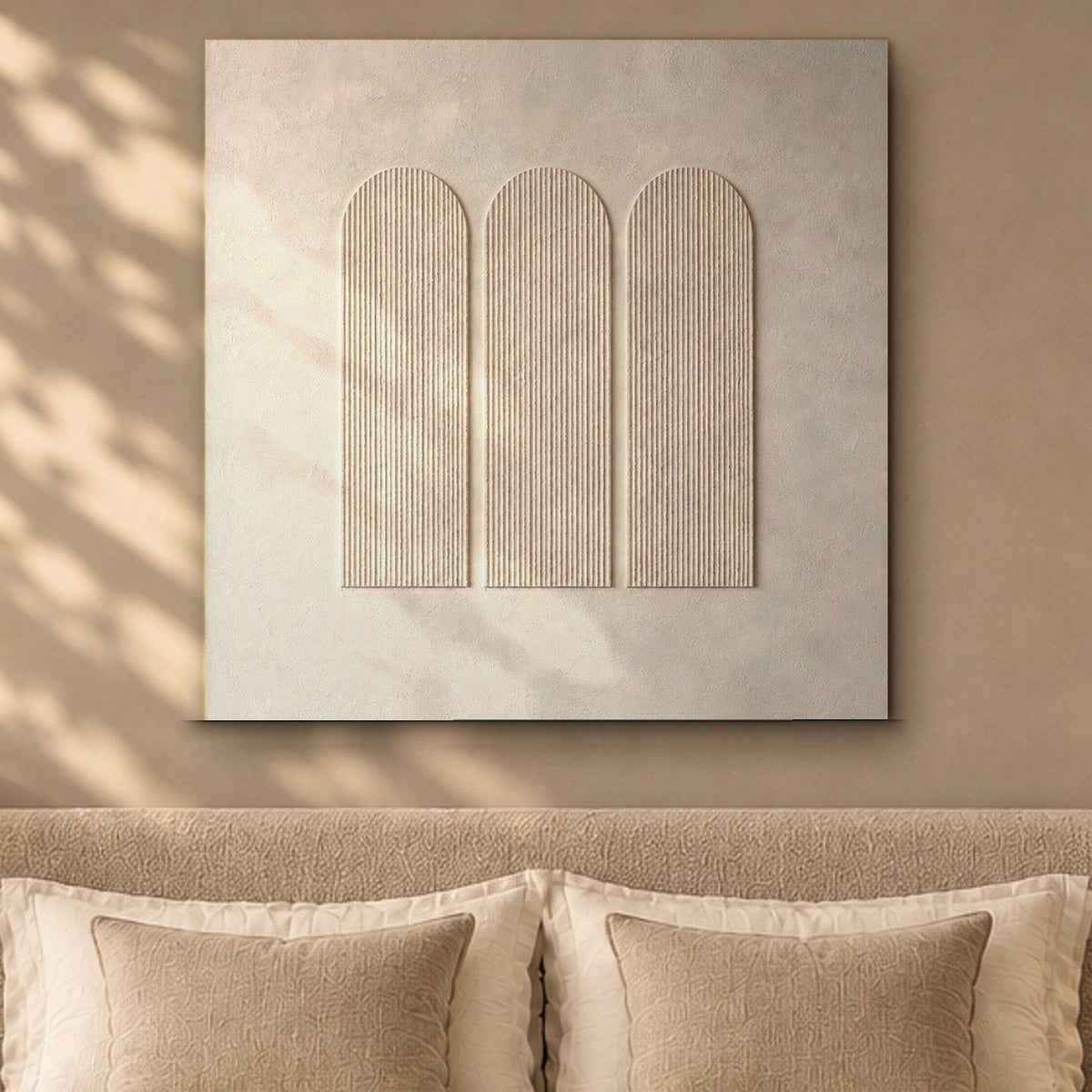 Three Ivory Arches of Calm