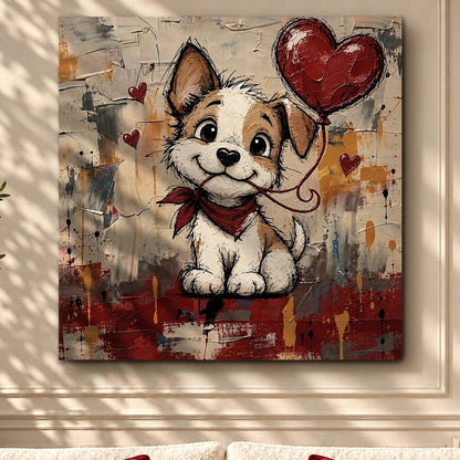 Little Pup, Big Red Heart