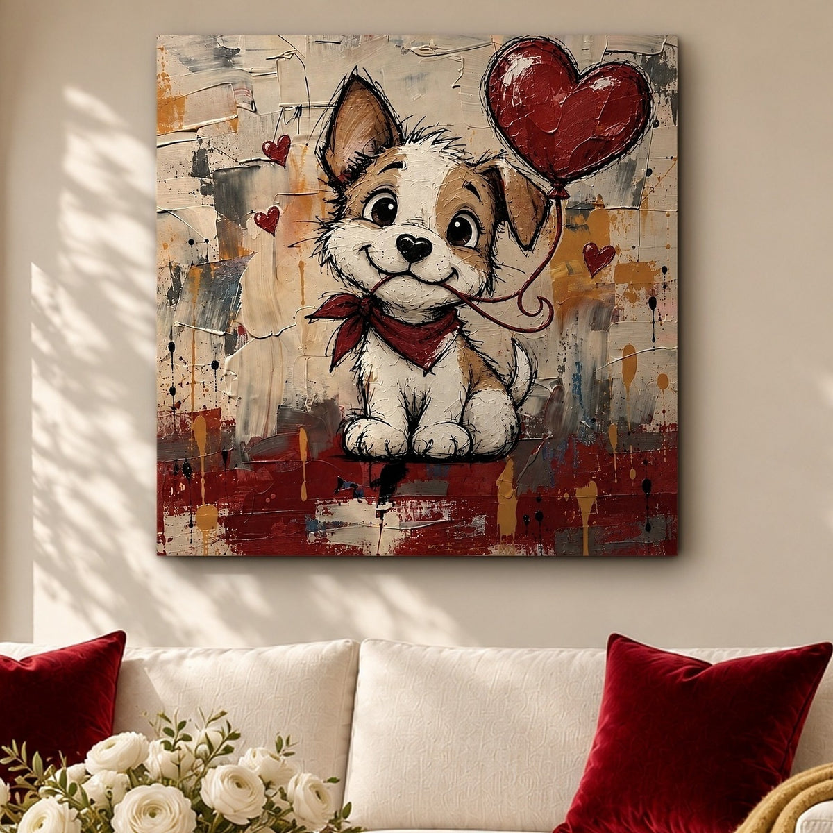 Little Pup, Big Red Heart