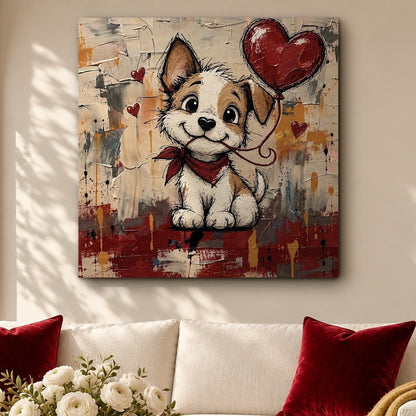 Little Pup, Big Red Heart