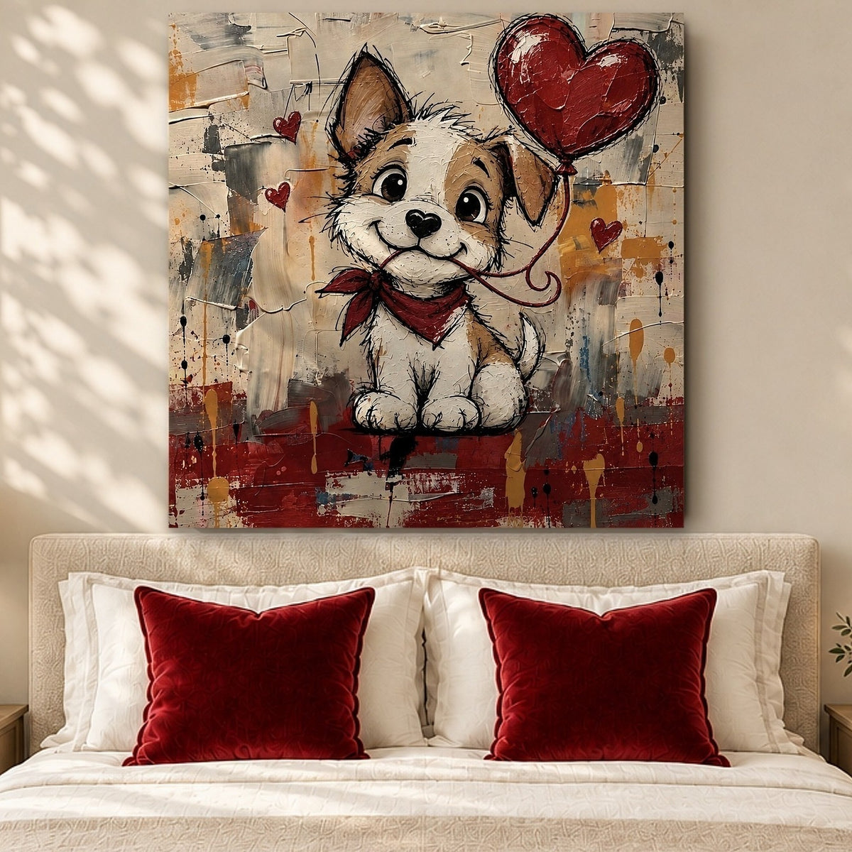 Little Pup, Big Red Heart