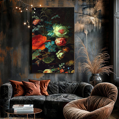 Canvas Print: "Verdant Elegance"