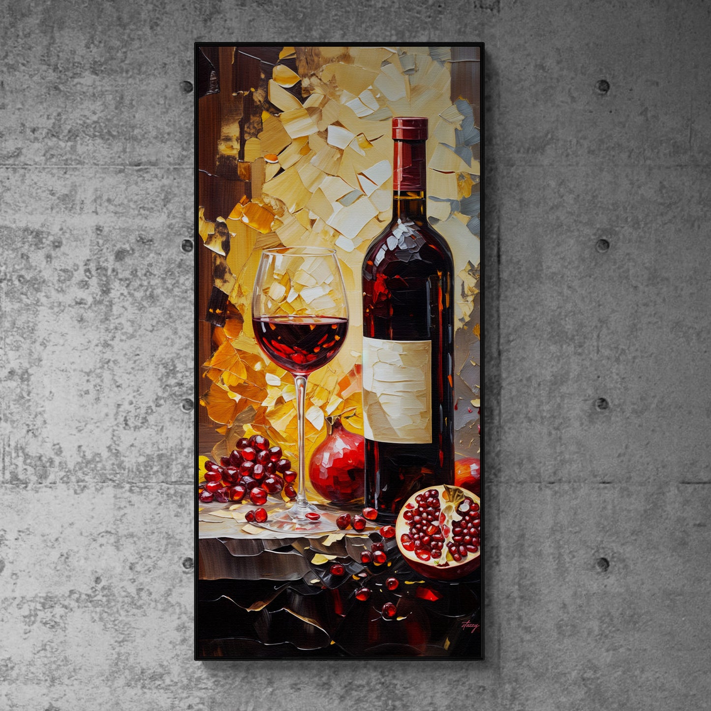 Canvas Print: "Vinous Harvest"