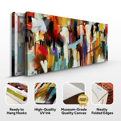 Canvas Print: "Resonant Hues"