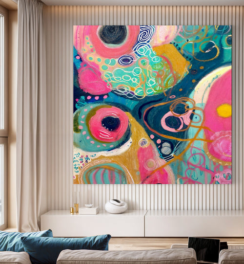 Canvas Print: "Psychedelic Rhapsody"