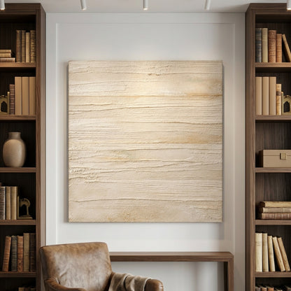 Wabi-Sabi Horizontal Lines — Scored Plaster