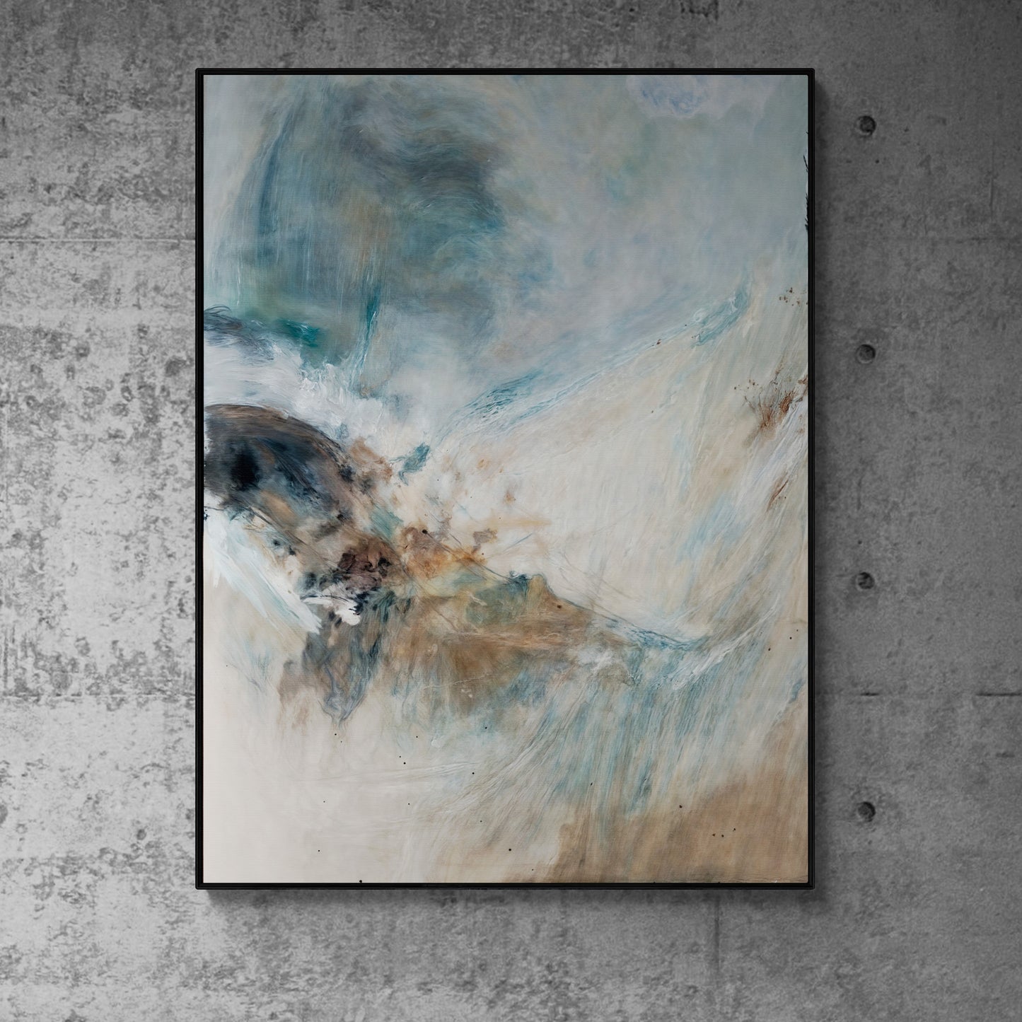 Canvas Print: "Whispering Coast II"