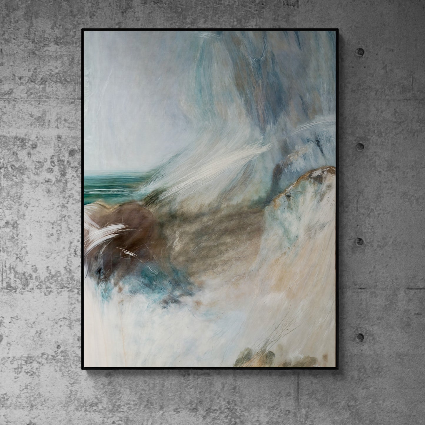 Canvas Print: "Whispering Coast"