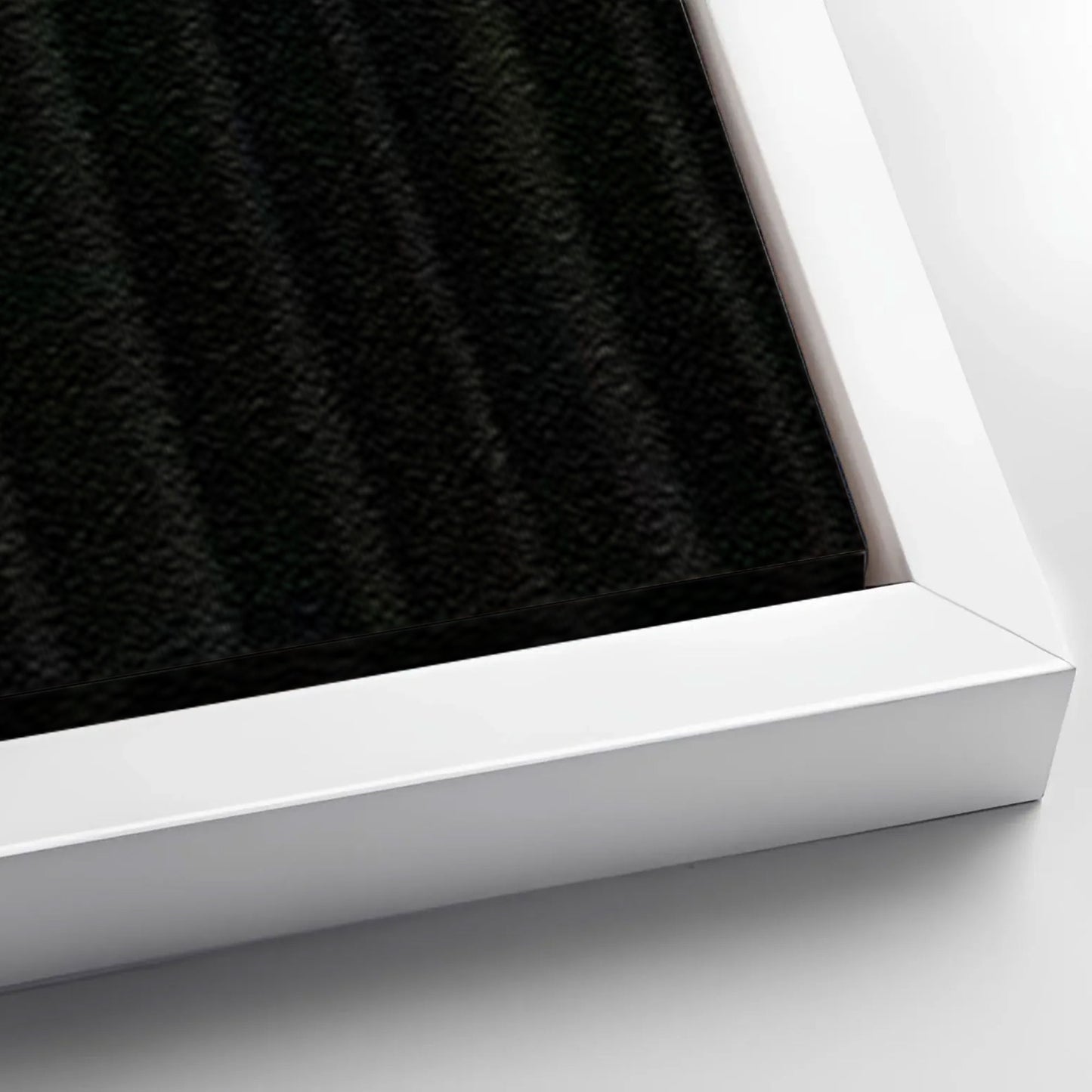 Save 33% When You Add A Frame To Your 24x16 Luxury Black Minimalist Abstract Wall Art Canvas Now