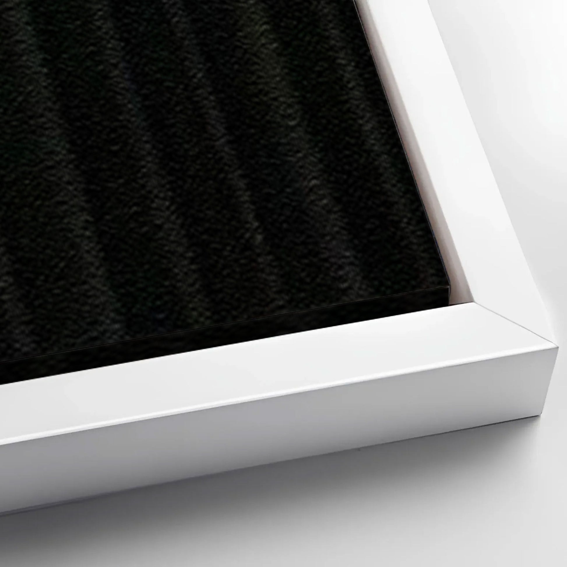 Save 33% When You Add A Frame To Your 24x16 Luxury Black Minimalist Abstract Wall Art Canvas Now