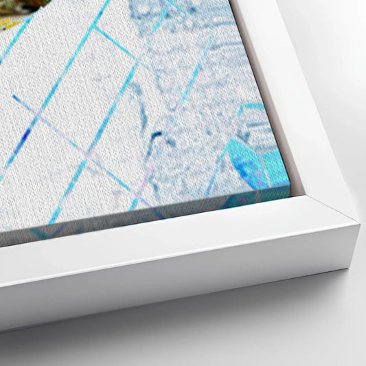 Save 33% When You Add A Frame To Your 36x24 Trombone Abstract Canvas Wall Art Canvas Now