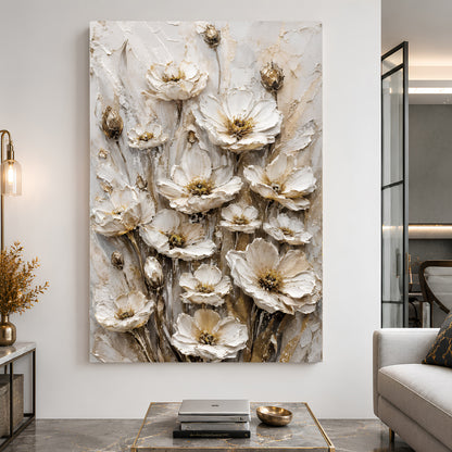 White Floral Serenity