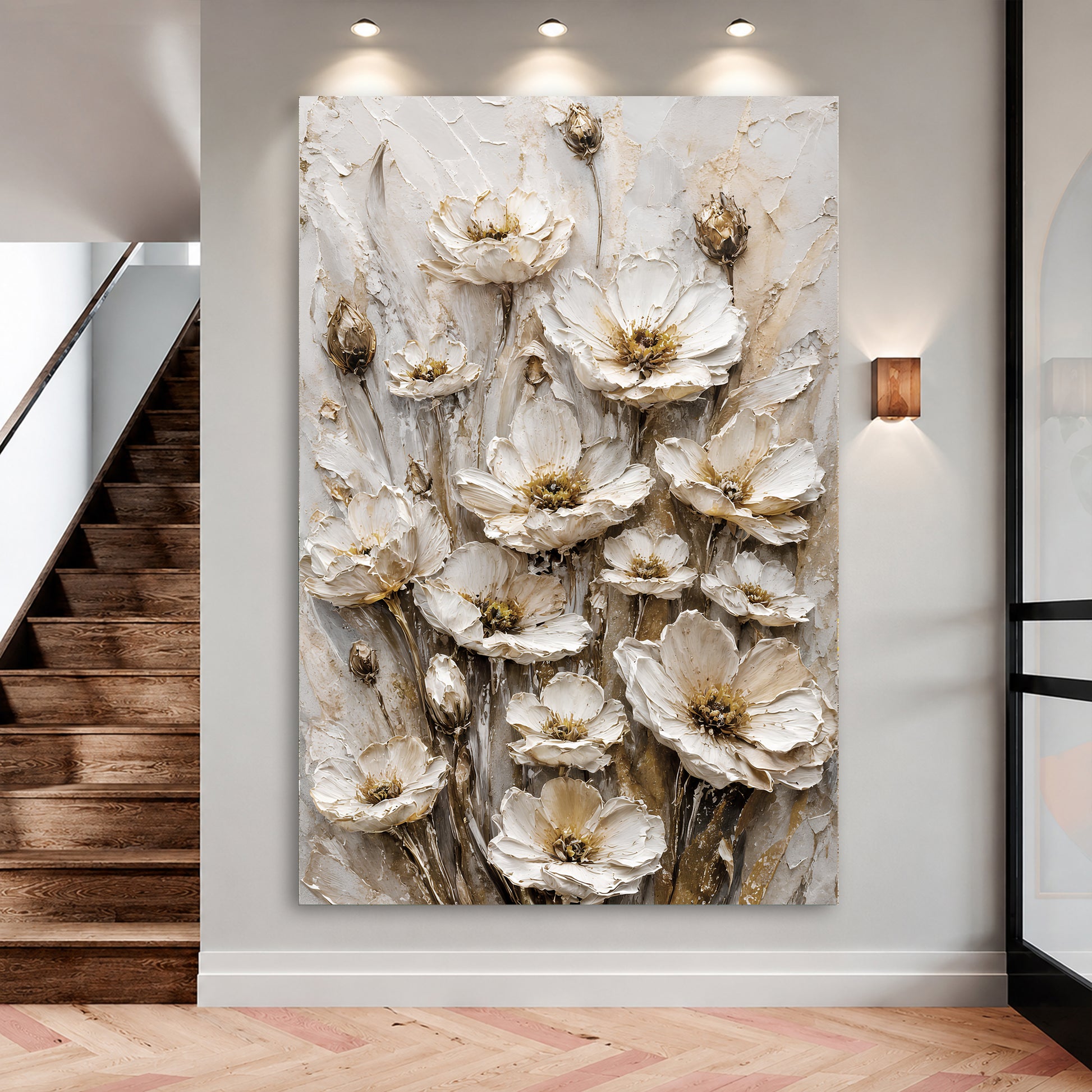 White Floral Serenity