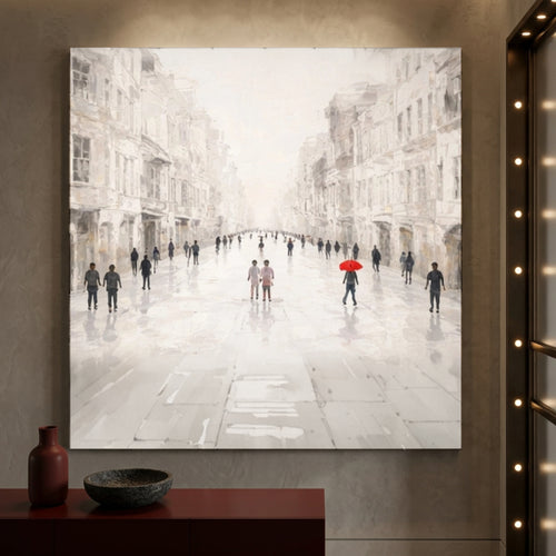 White Cityscape