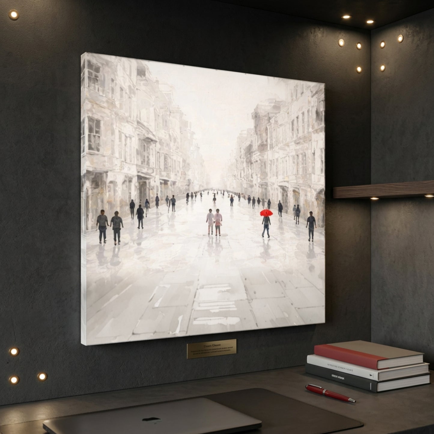 White Cityscape