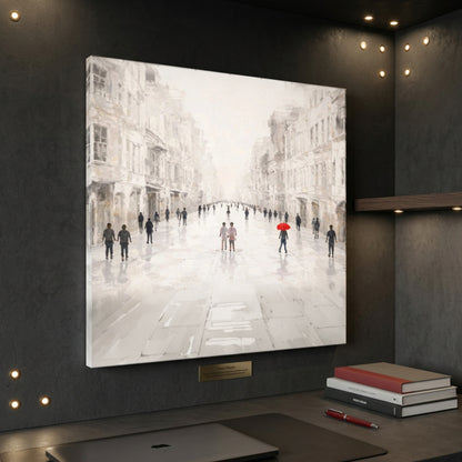 White Cityscape
