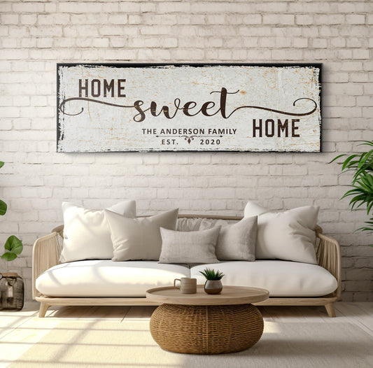 Home Sweet Home Sign