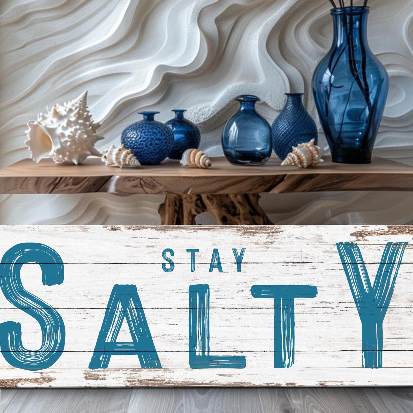 Stay Salty Coastal Sign V