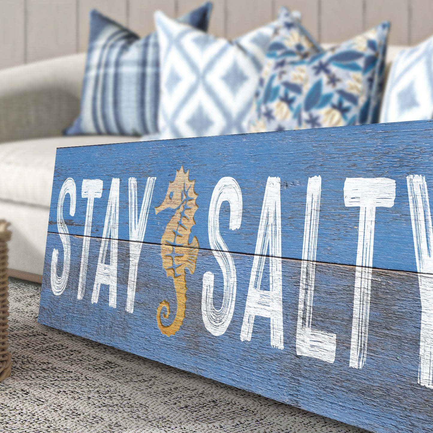 Stay Salty Coastal Sign VII