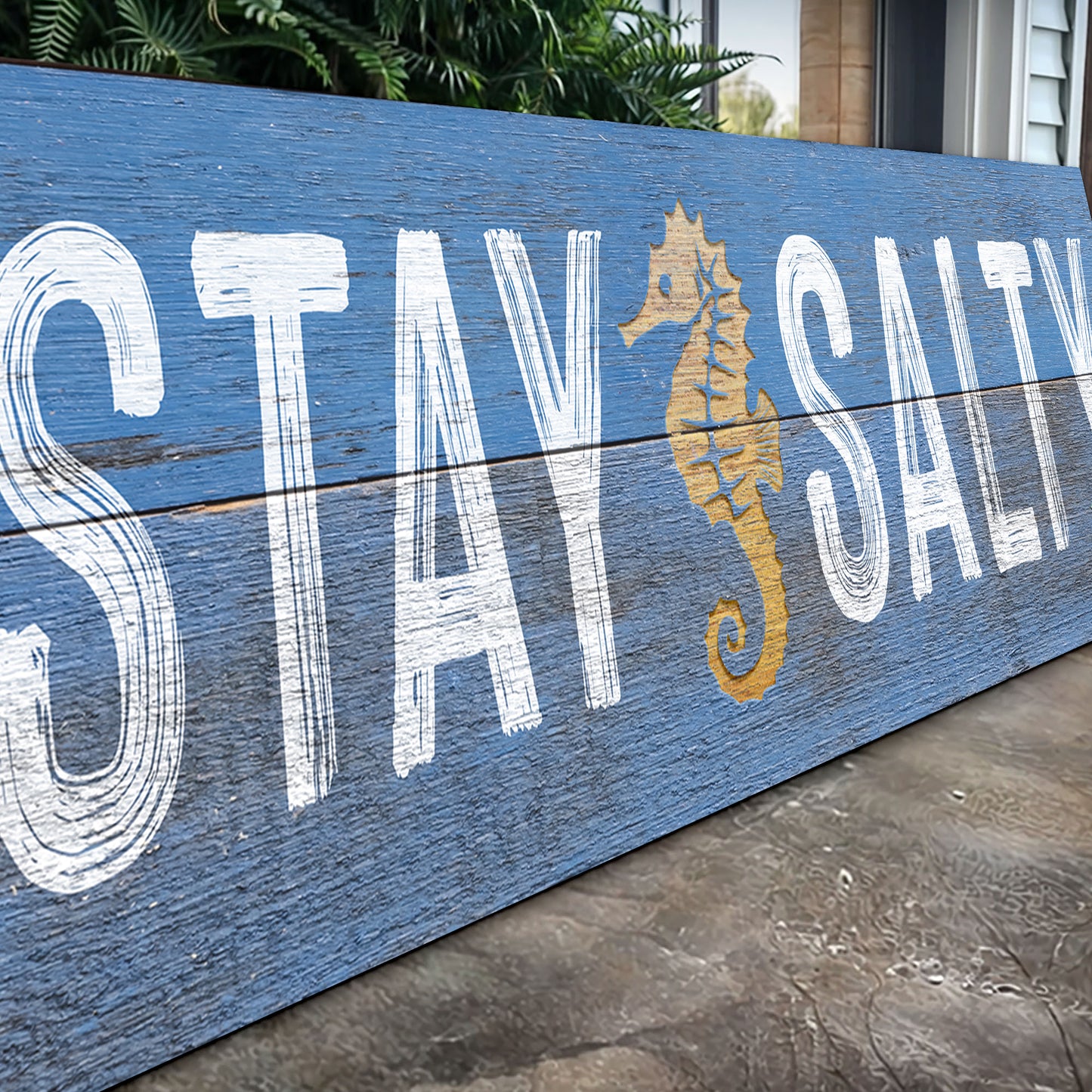 Stay Salty Coastal Sign VII