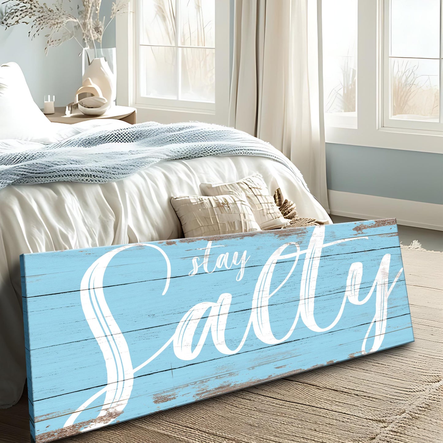 Stay Salty Coastal Sign IV