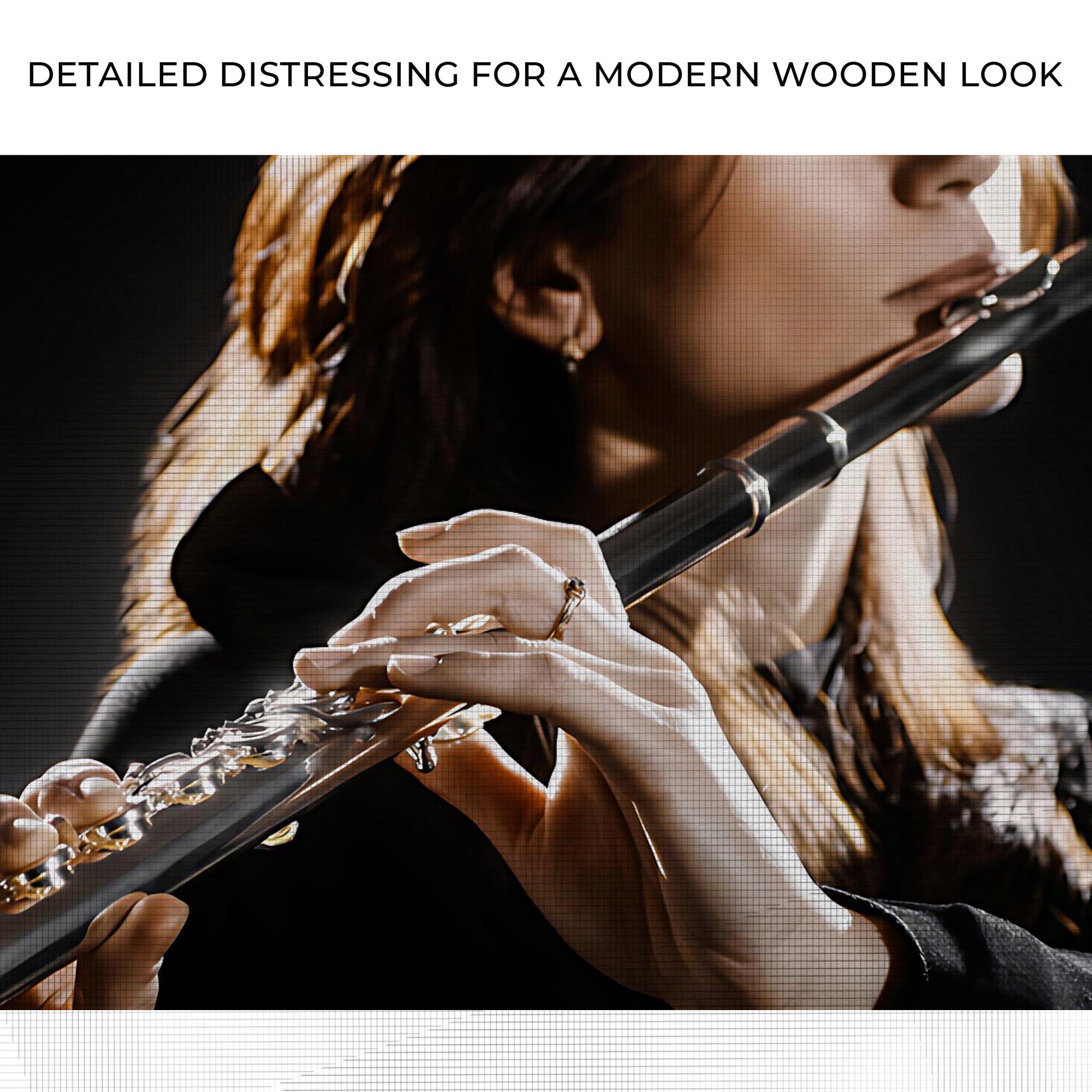 Flute Playing Canvas Wall Art Zoom - Image by Tailored Canvases