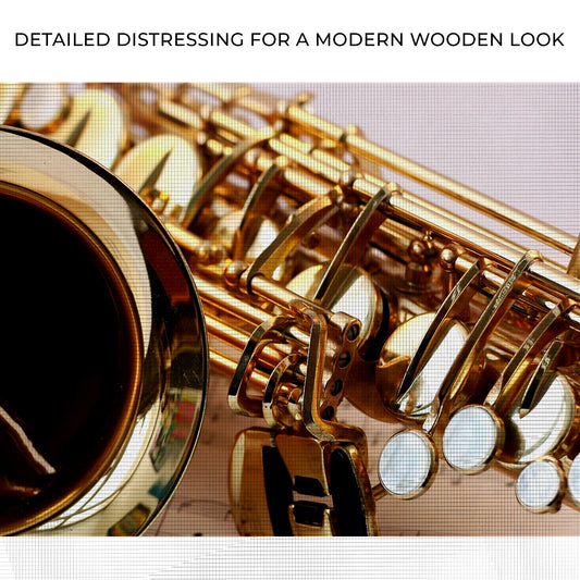 Saxophone Up Close Canvas Wall Art Zoom - Image by Tailored Canvases